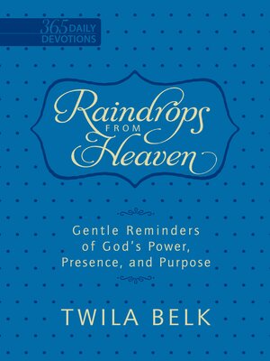 cover image of Raindrops from Heaven